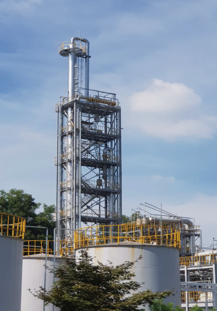 Waste Organic Solvent Purification Facility